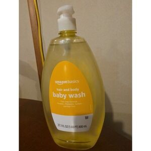 Amazon Basics Tear-Free Baby Shampoo, 27.1 Fluid Ounce Pack Exp‎ 12/16/2027